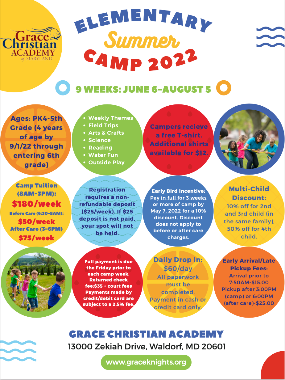 Summer Camp Grace Christian Academy